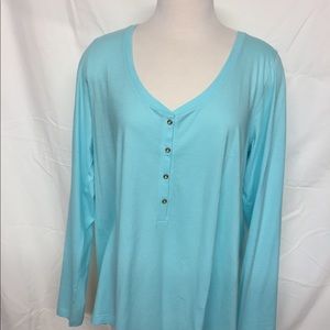 Lilly Pulitzer Henley style tunic